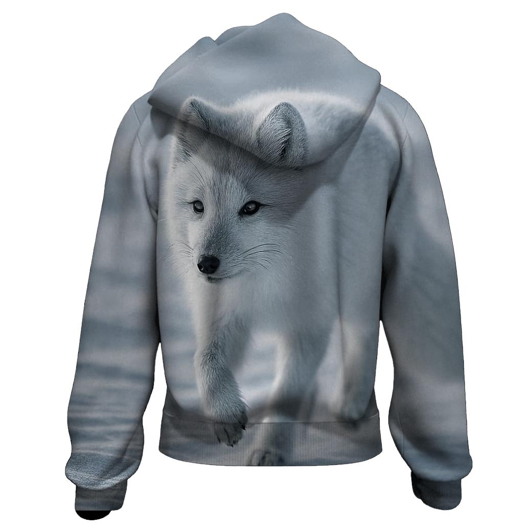 Frostline Patrol Arctic Fox hoodie designs