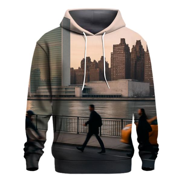 First Light Over The United Nations And Tudor City hoodie styles