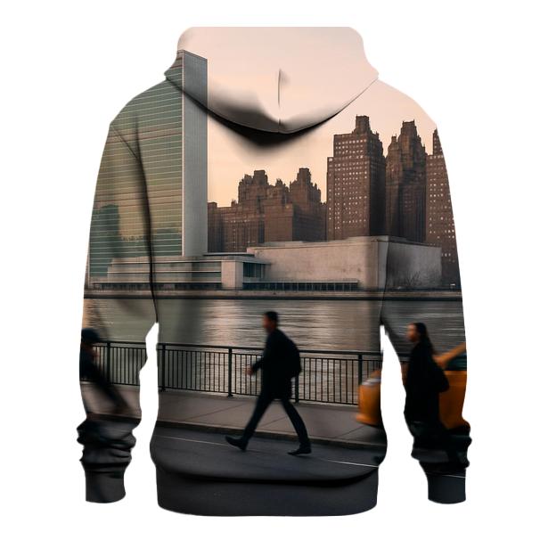 First Light Over The United Nations And Tudor City hoodie styles
