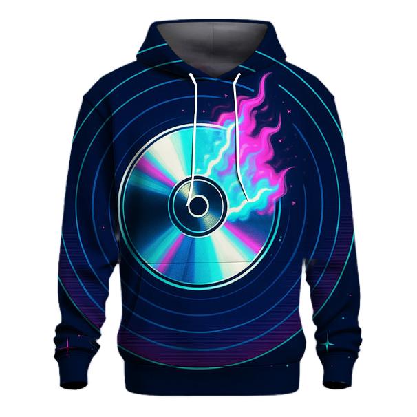 Laserdisc Nebula Pop Art pullover hoodies