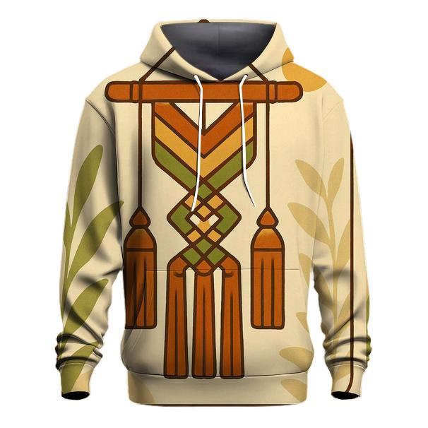 Groovy Macrame Wall Hang Geometry lightweight hoodies
