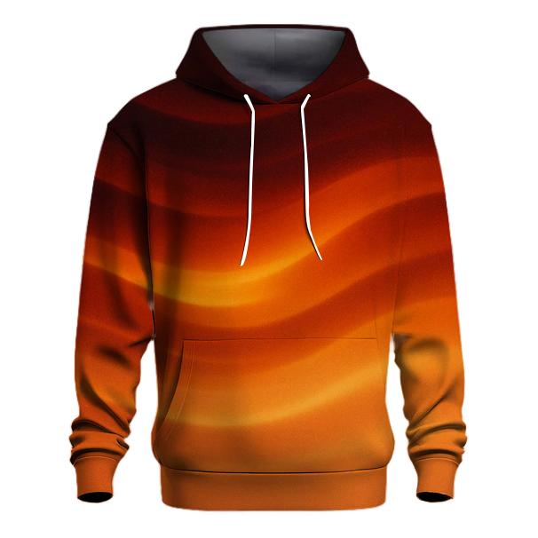 Molten Amber Drift graphic hoodies