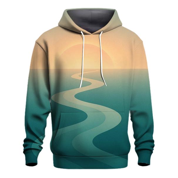 River Of Returning Light zip-up hoodies