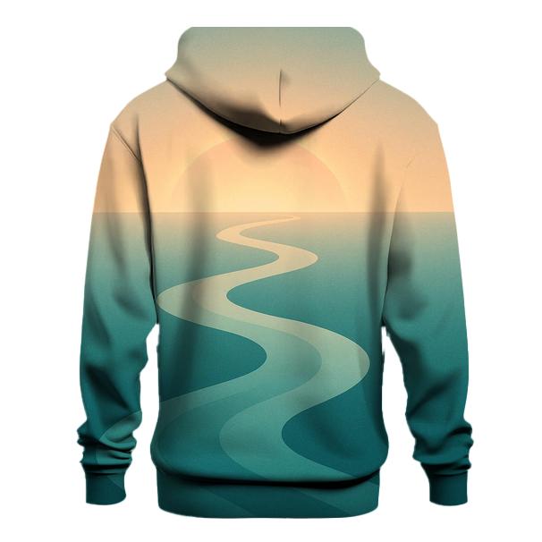 River Of Returning Light zip-up hoodies