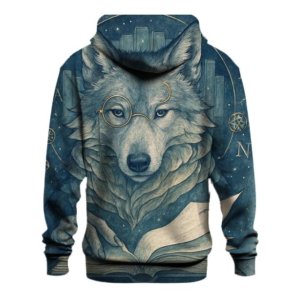 Lunar Archivist Wolf hoodie designs