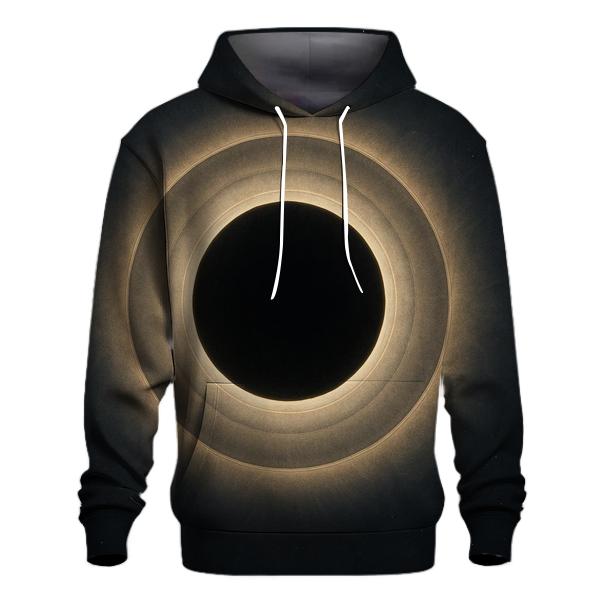 Eclipse Corona With Dust Halo Scallops graphic hoodies