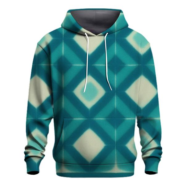 Itajime Eclipse Clamp Grid printed hoodies