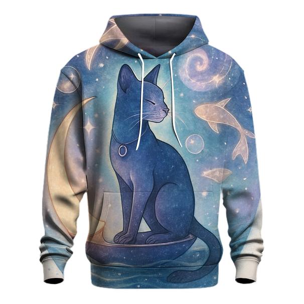 Astral Lantern Cat Voyage hoodies fashion