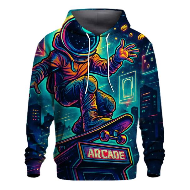 Midnight Arcade Astronaut pullover hoodies