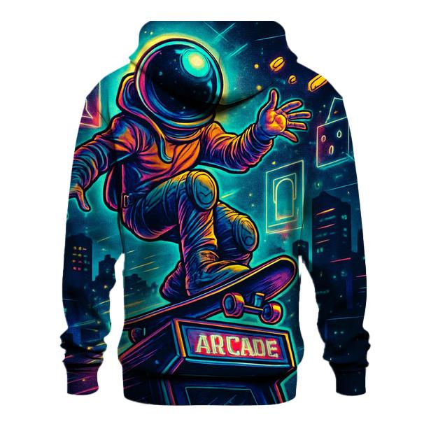 Midnight Arcade Astronaut pullover hoodies