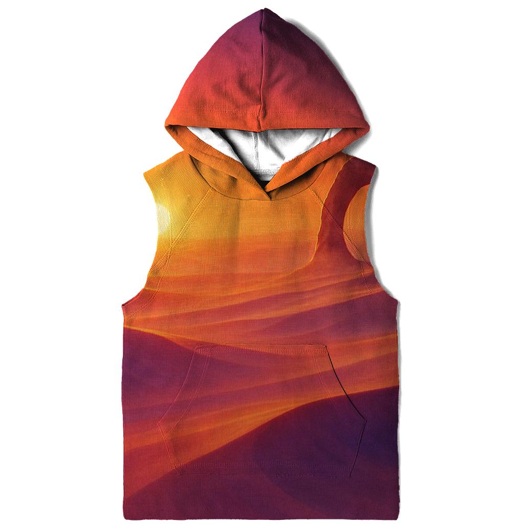Ember Mirage Over Glass Dunes heavyweight hoodies