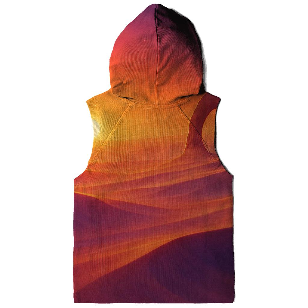 Ember Mirage Over Glass Dunes heavyweight hoodies
