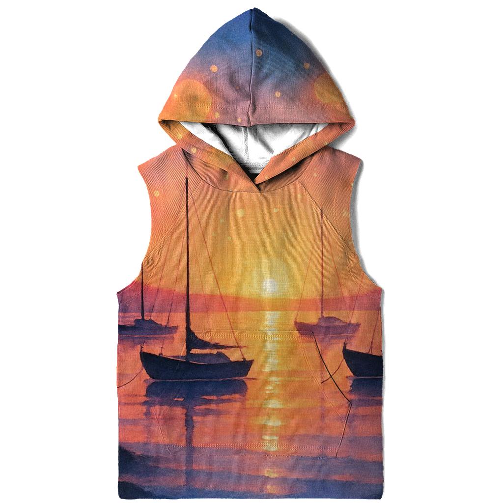 Harbor Of Floating Lantern Clouds printed hoodies