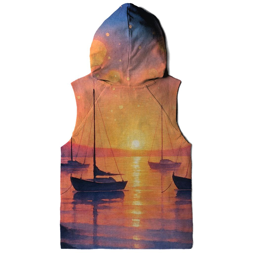 Harbor Of Floating Lantern Clouds printed hoodies
