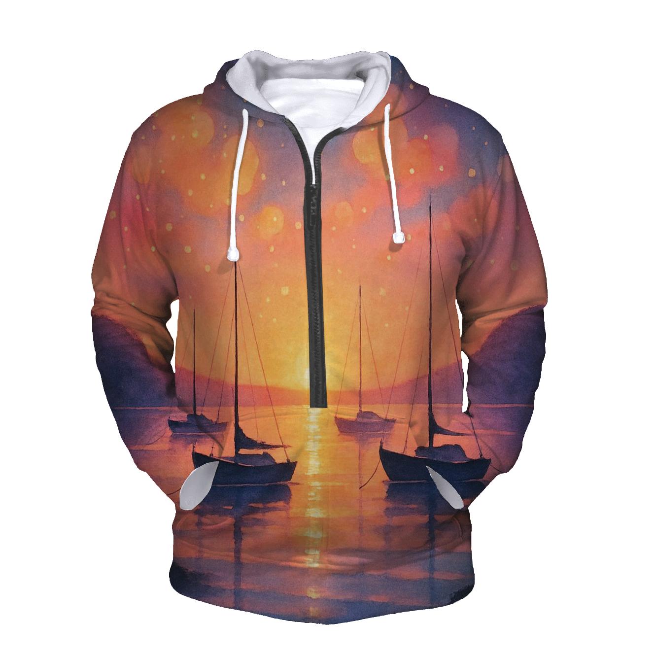 Harbor Of Floating Lantern Clouds hoodie trends