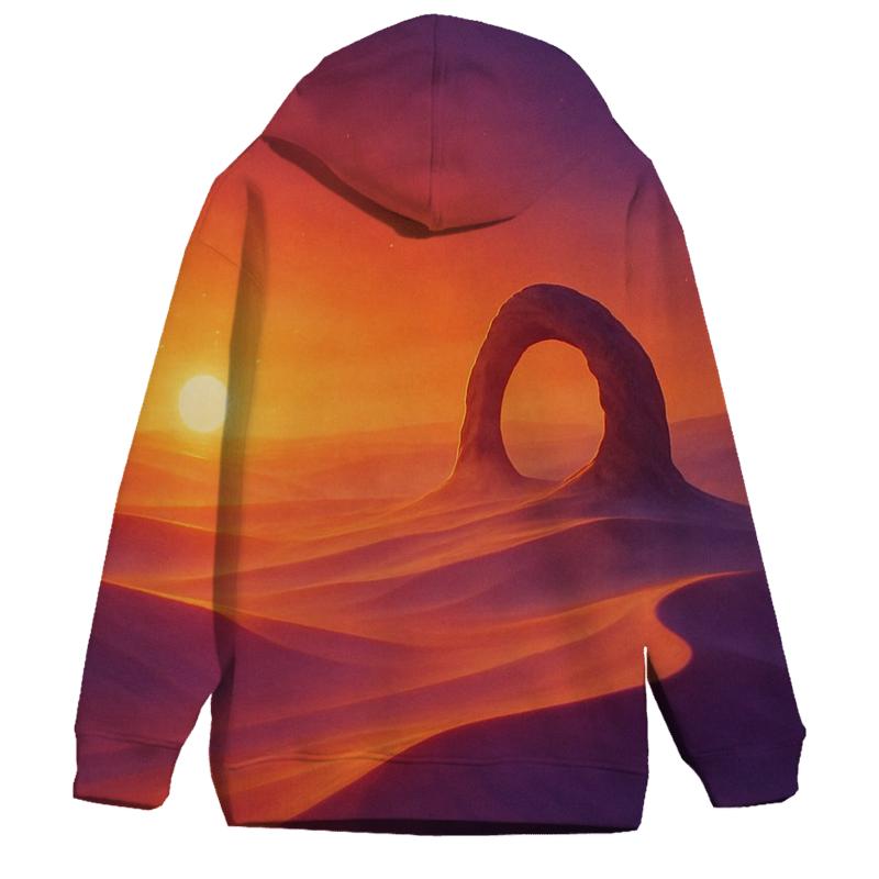 Ember Mirage Over Glass Dunes designer hoodies
