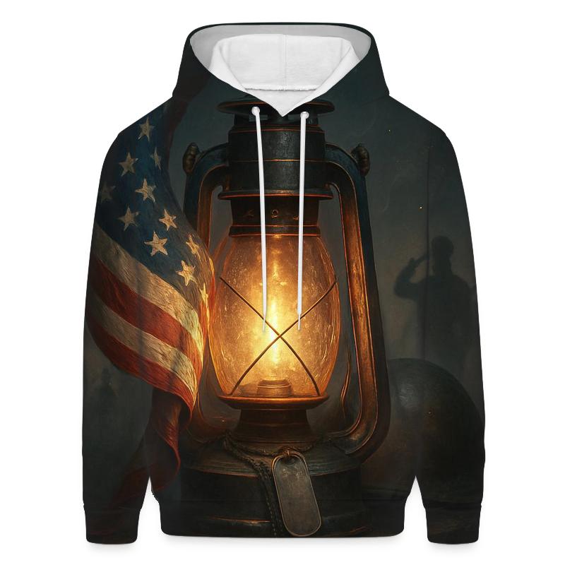 Liberty Lantern Vigil Flag custom hoodies