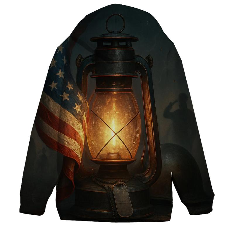 Liberty Lantern Vigil Flag custom hoodies