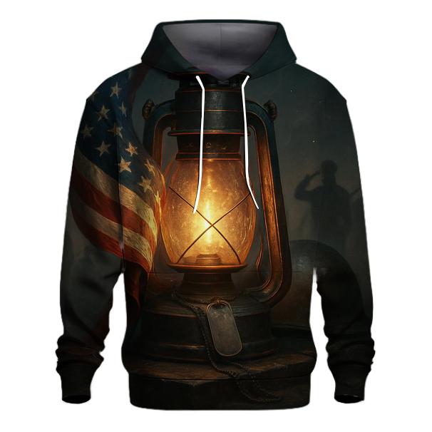 Liberty Lantern Vigil Flag premium hoodies