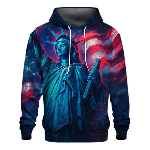 Neon Liberty Wavefront hoodies fashion
