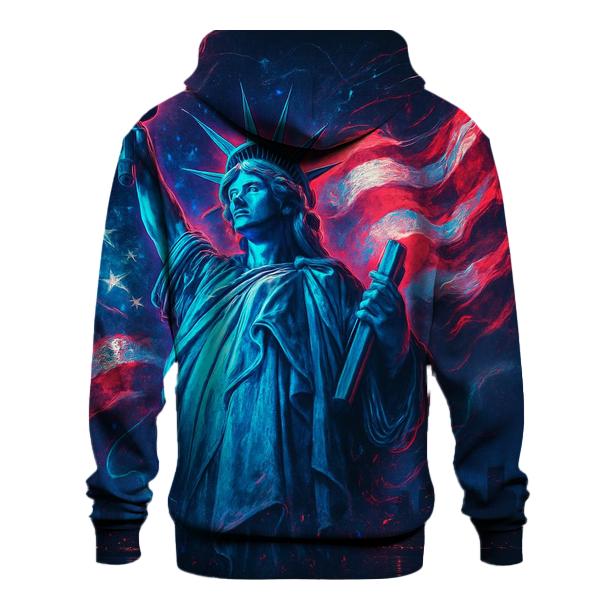 Neon Liberty Wavefront hoodies fashion