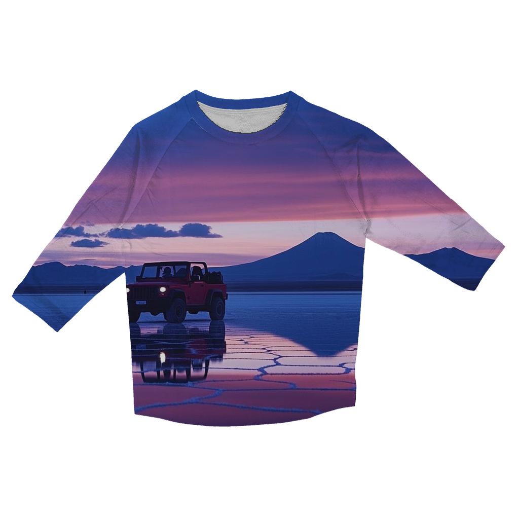 Salar De Uyuni Salt Flats Bolivia trendy 3/4 sleeve tops