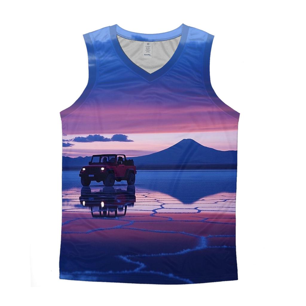 Salar De Uyuni Salt Flats Bolivia casual summer tank tops