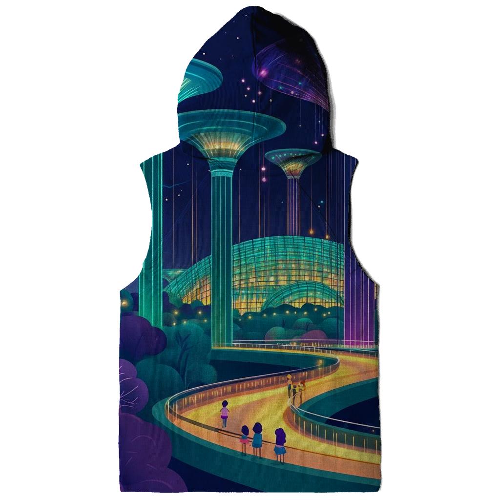 Gardens By The Bay Singapore Supertrees custom hoodies