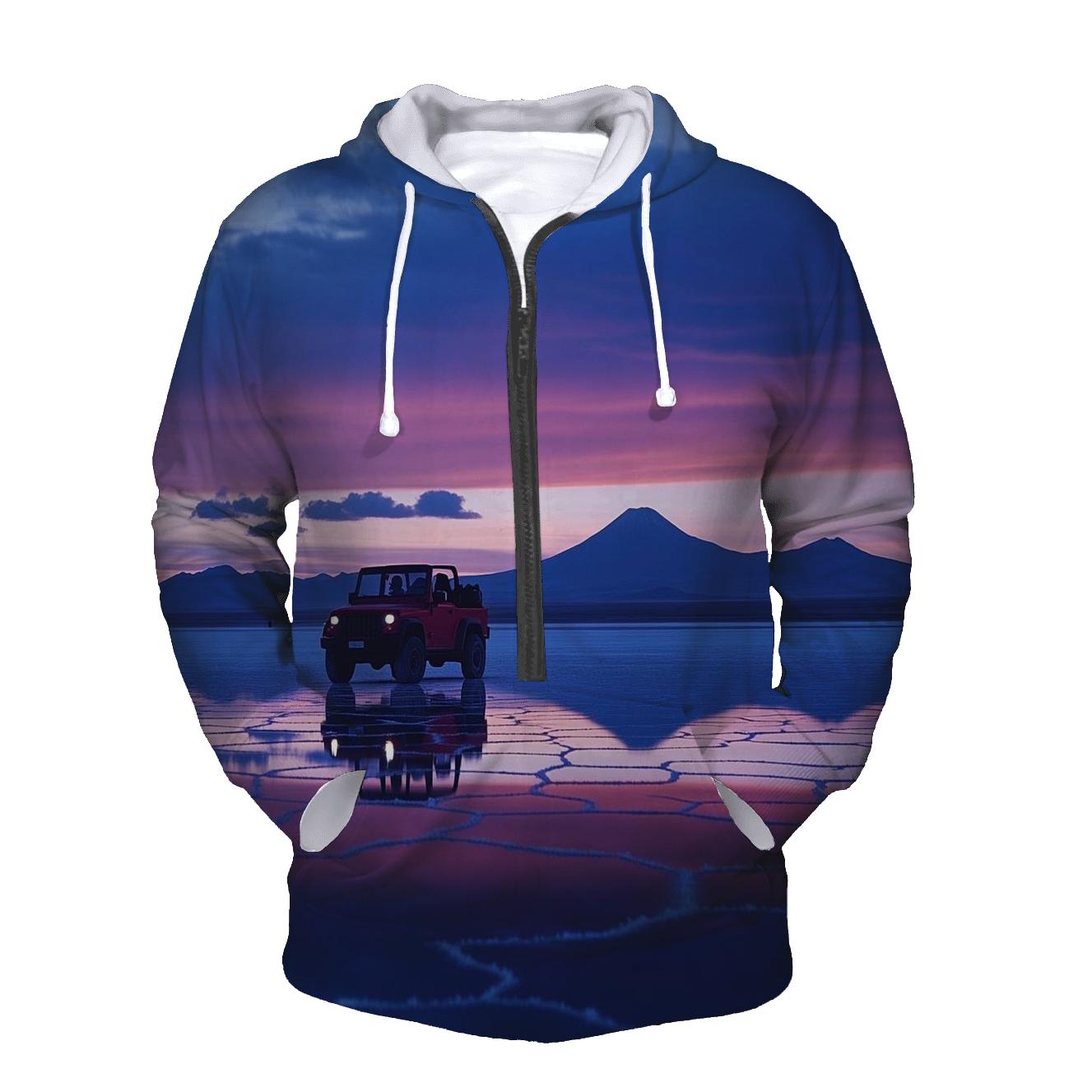 Salar De Uyuni Salt Flats Bolivia lightweight hoodies
