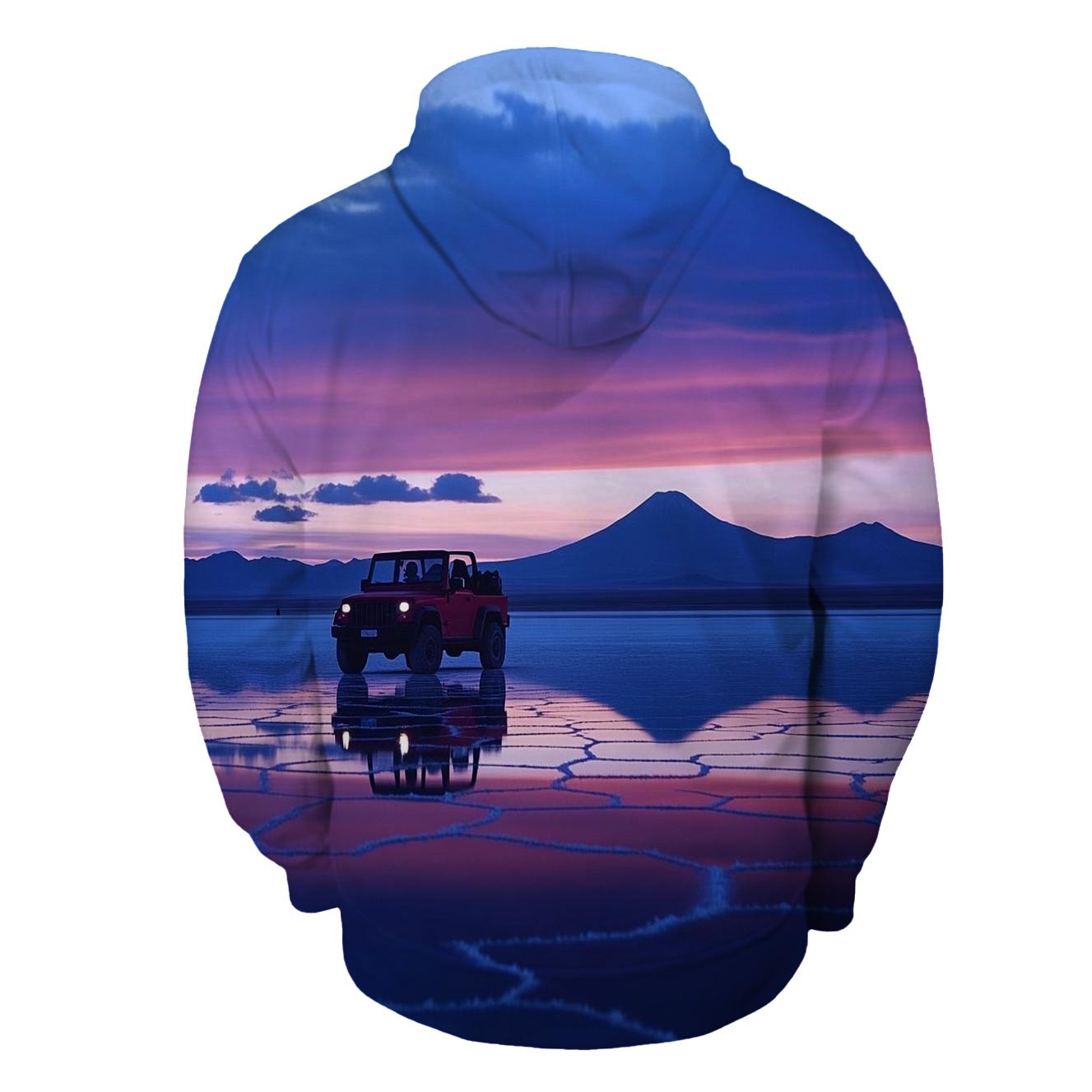 Salar De Uyuni Salt Flats Bolivia lightweight hoodies