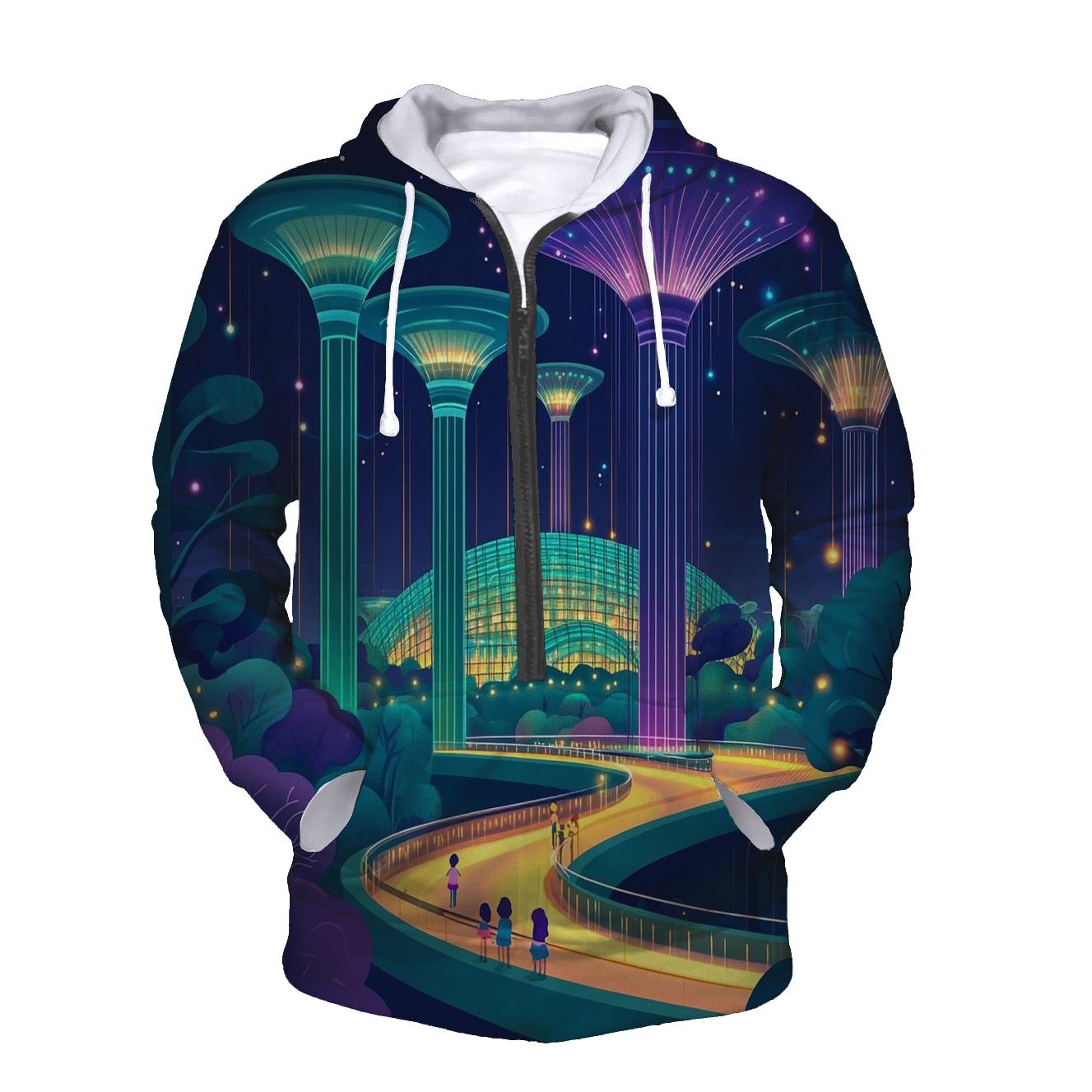 Gardens By The Bay Singapore Supertrees hoodie styles