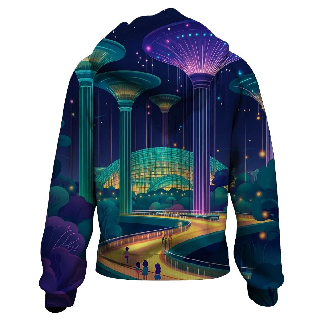 Gardens By The Bay Singapore Supertrees hoodies fashion
