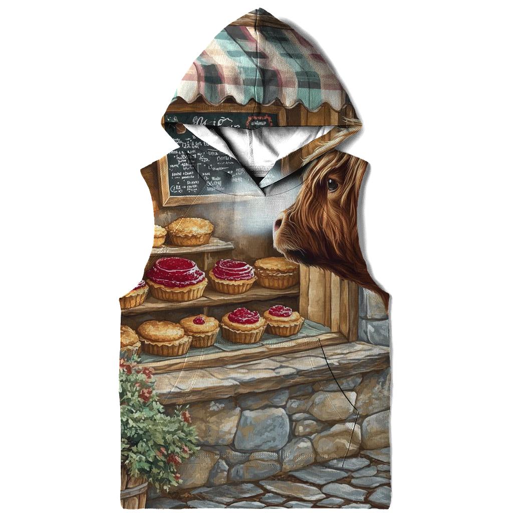 Highland Cow Bakery Window Watch pullover hoodies