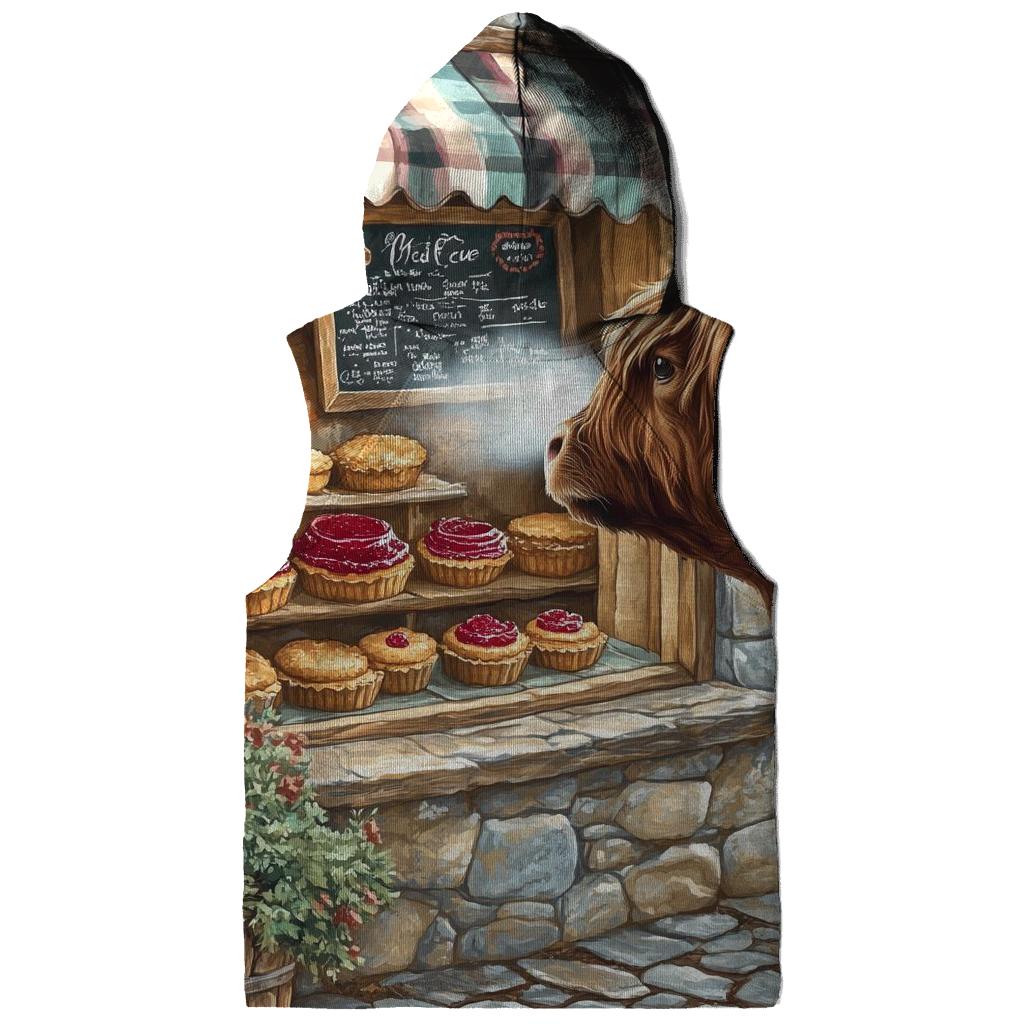 Highland Cow Bakery Window Watch pullover hoodies
