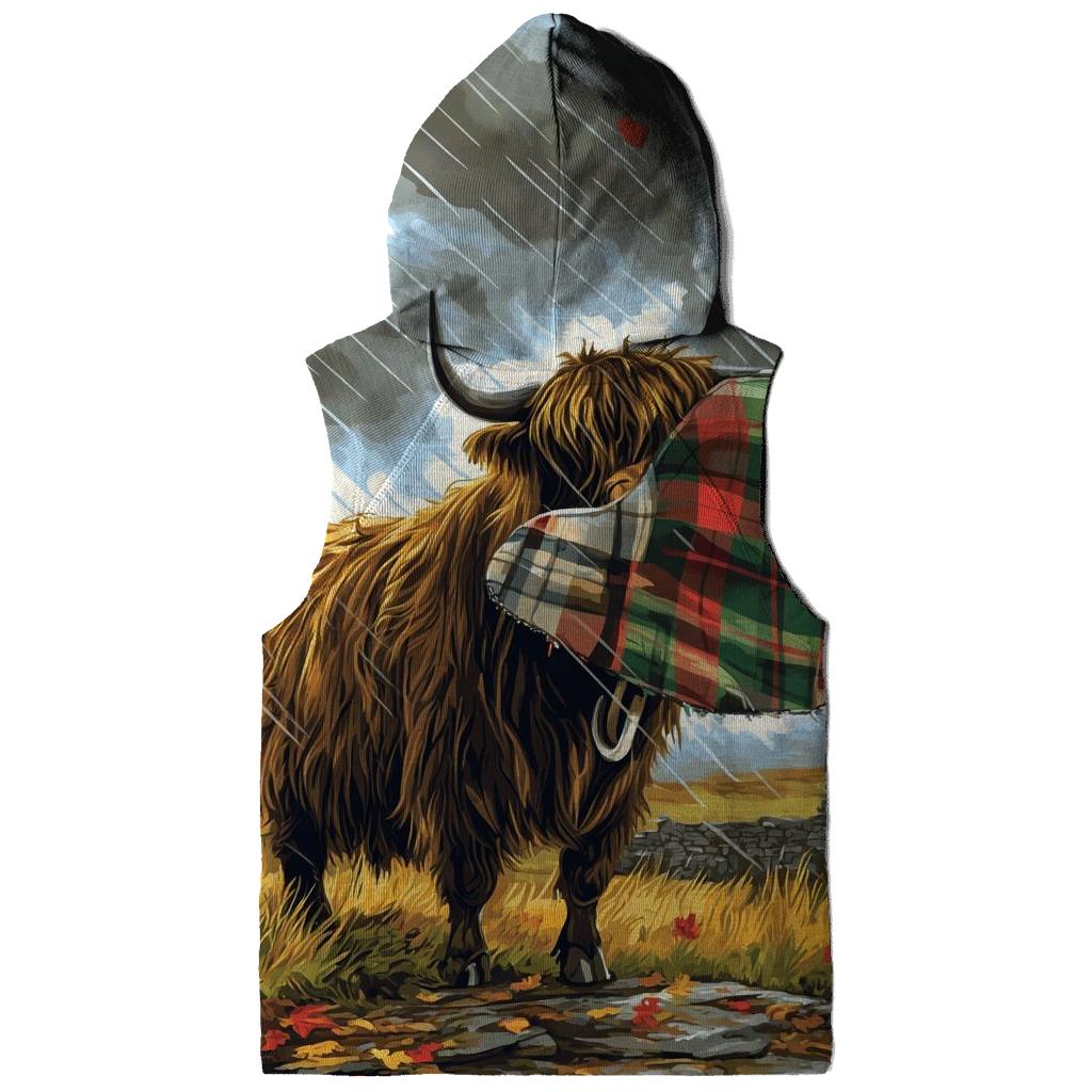 Highland Cow Storm Cloud Umbrella hoodie designs