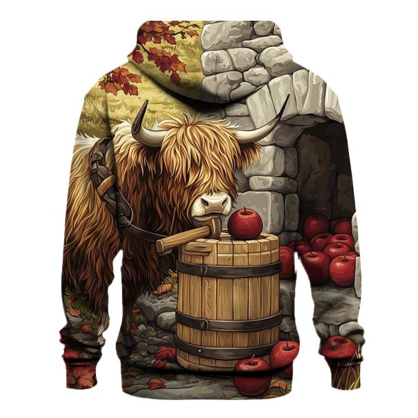 Highland Cow Orchard Cider Press hoodie styles