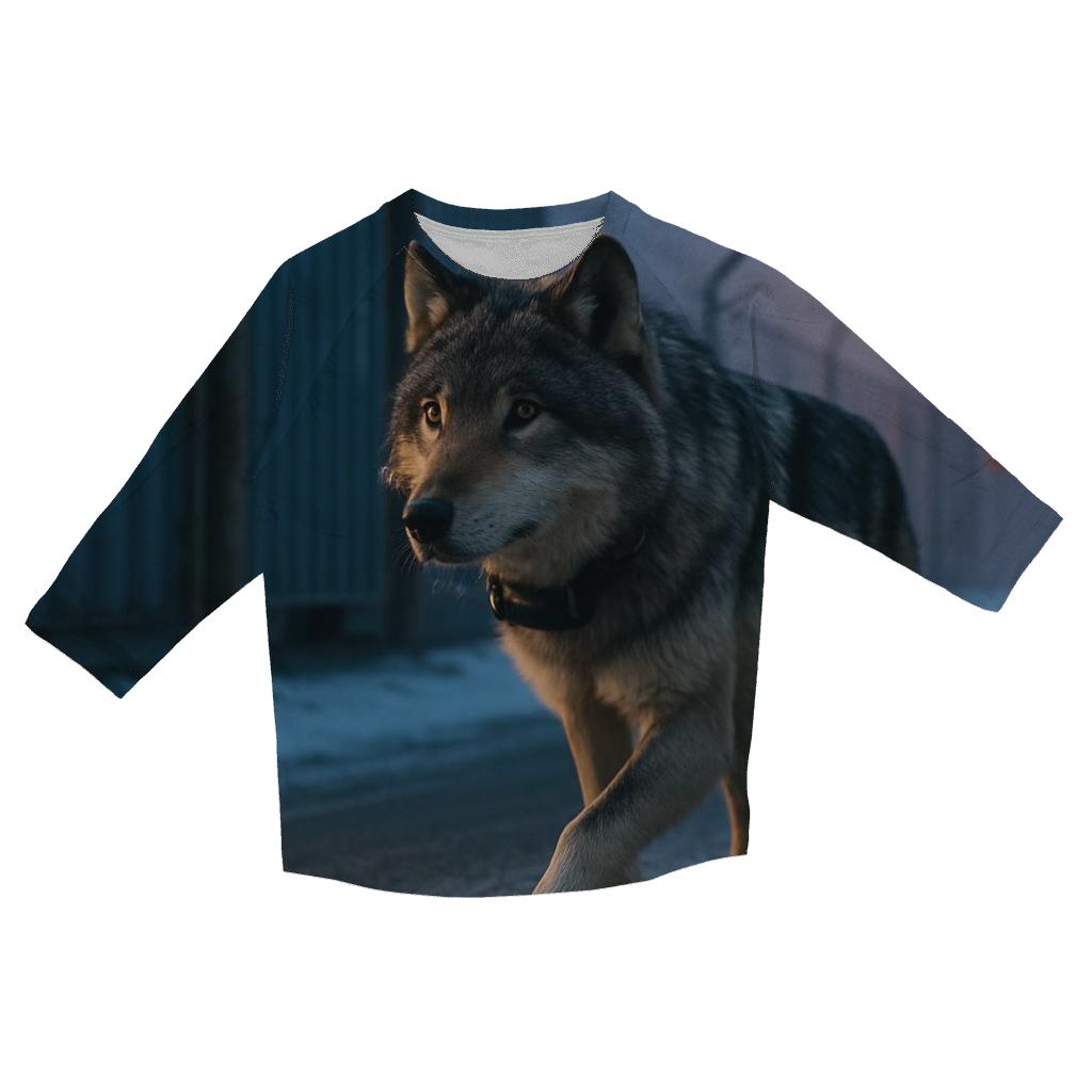Telemetry Wolf At The Coastal Container Yard stylish quarter sleeve tops