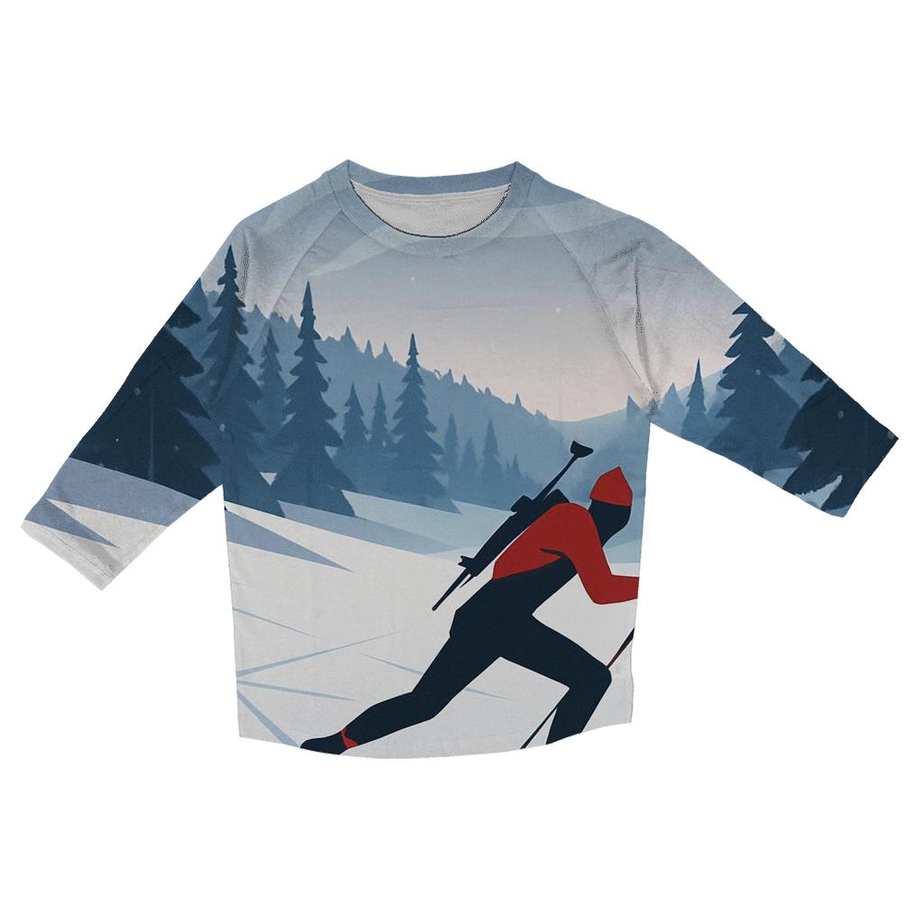Arctic Biathlon Constellation Sprint trendy 3/4 sleeve tops