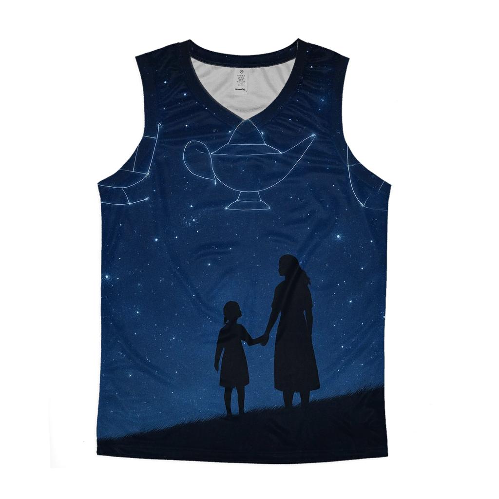 Her Name In The Night Sky The Constellation Of Care sports performance tank tops