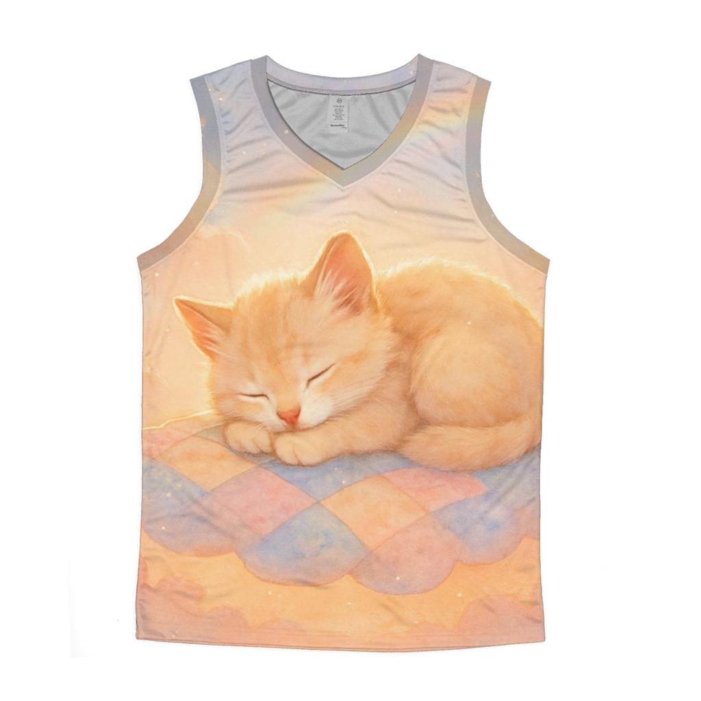 Cloud Quilt Dreamer Kitten designer workout tanks