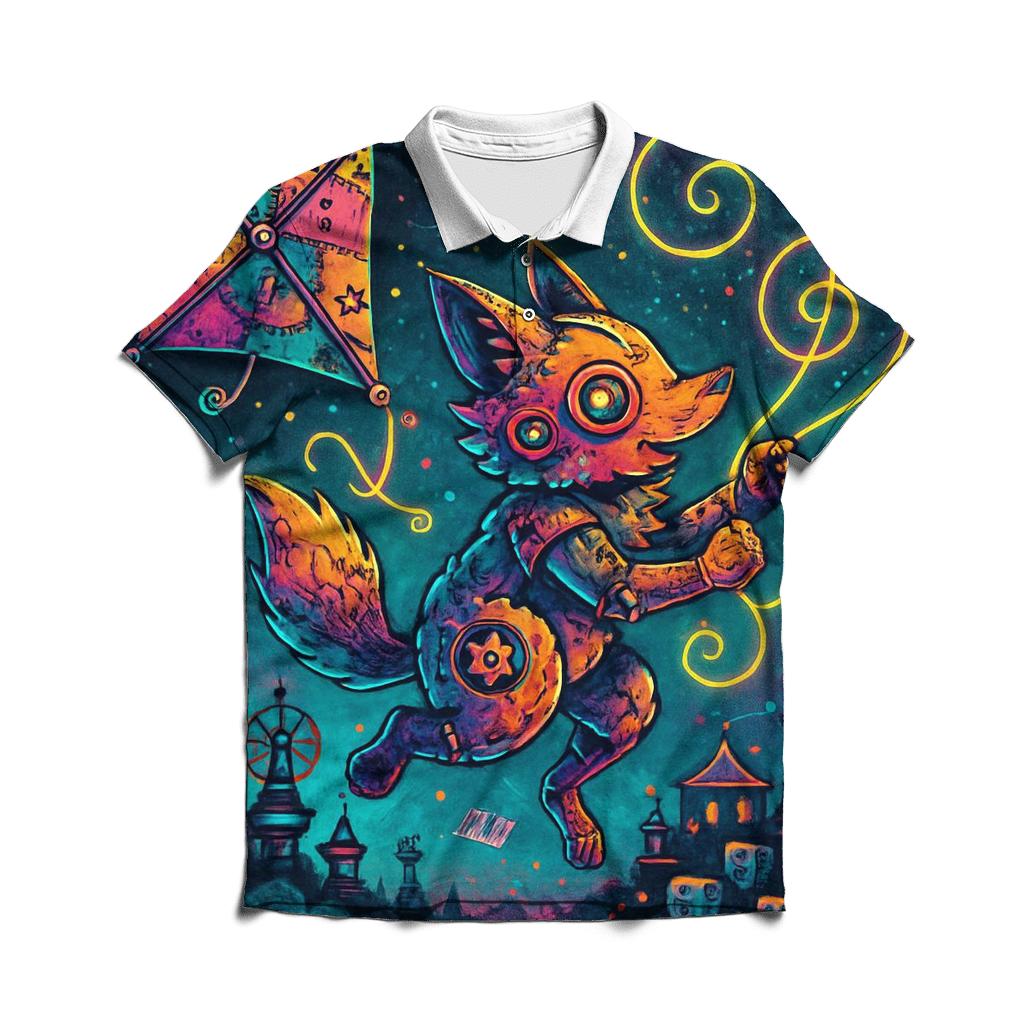 Clockwork Kite Carnival personalized polo shirts