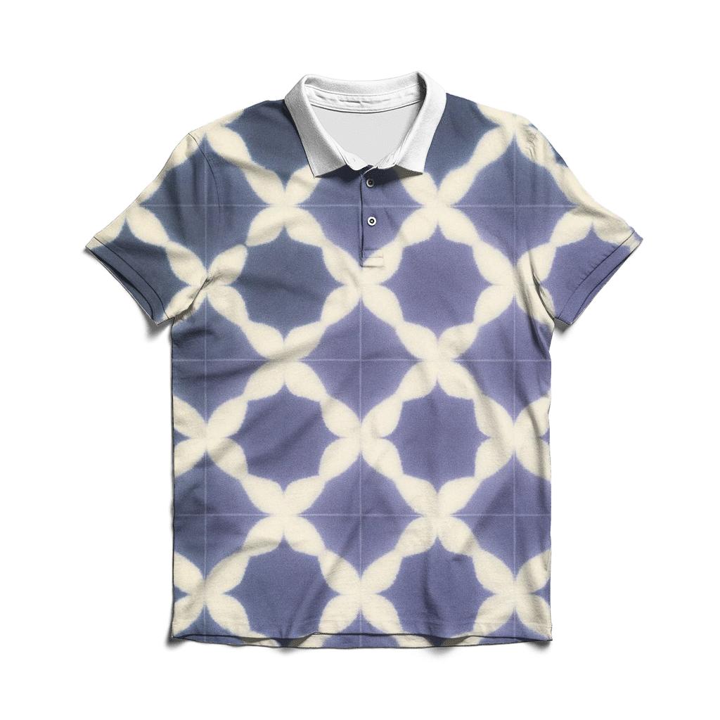 Eclipse Itajime Clamp Lattice classic pique polos