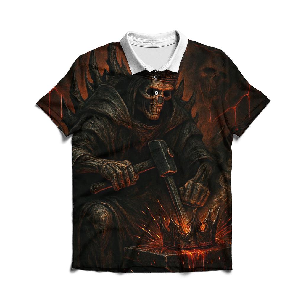Crownsmith Of The Volcanic Ossuary classic pique polos