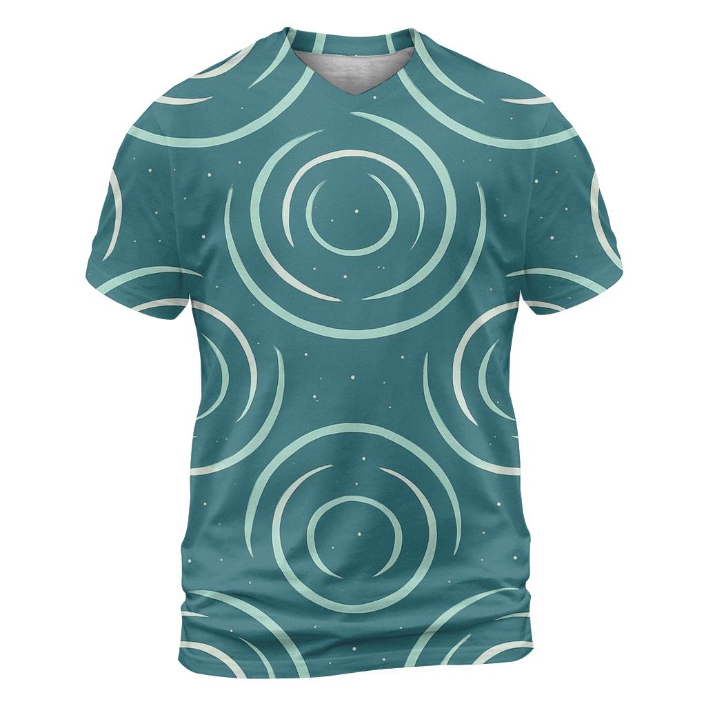 Gravitational Lens Arc Tapestry Field custom all-over print shirts