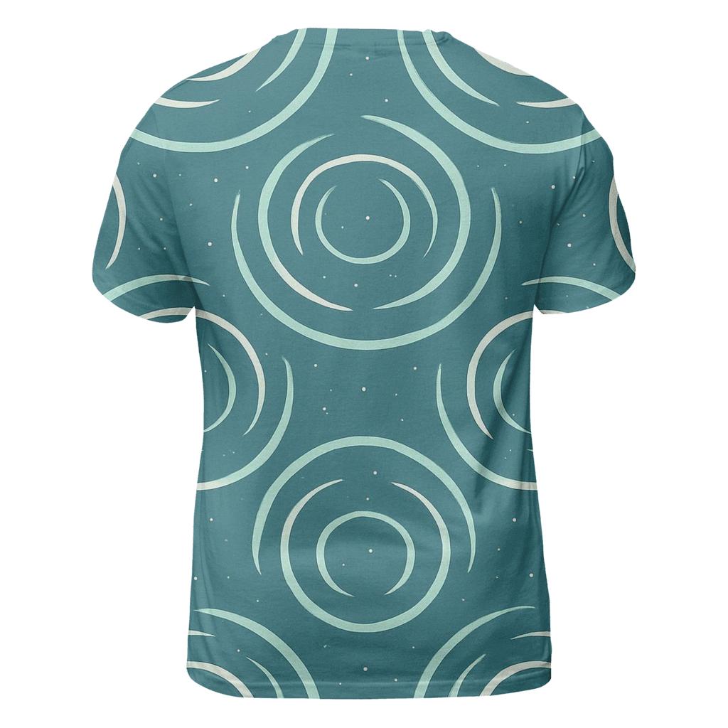 Gravitational Lens Arc Tapestry Field custom all-over print shirts