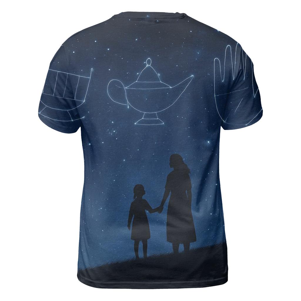Her Name In The Night Sky The Constellation Of Care artistic all-over print tops