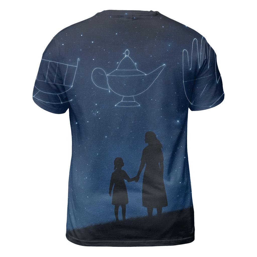 Her Name In The Night Sky The Constellation Of Care artistic all-over print tops