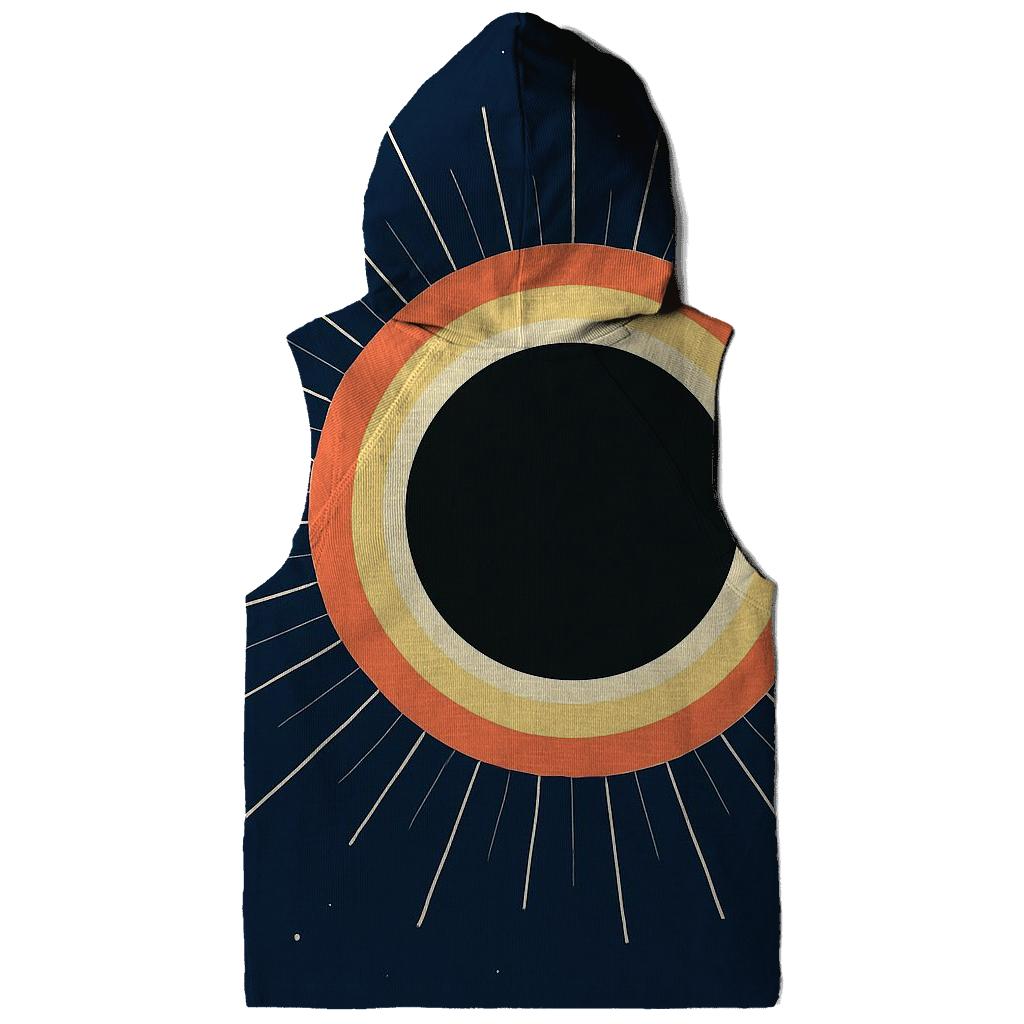 Eclipse Corona Petal Array graphic hoodies