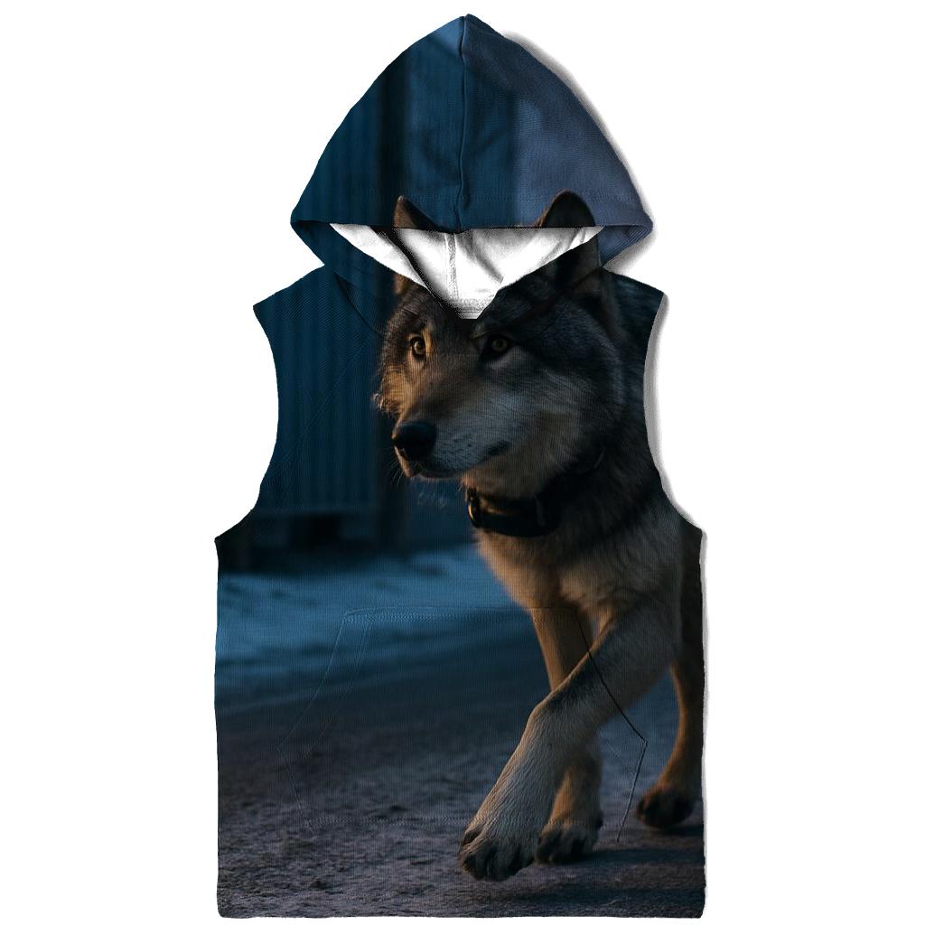 Telemetry Wolf At The Coastal Container Yard custom hoodies