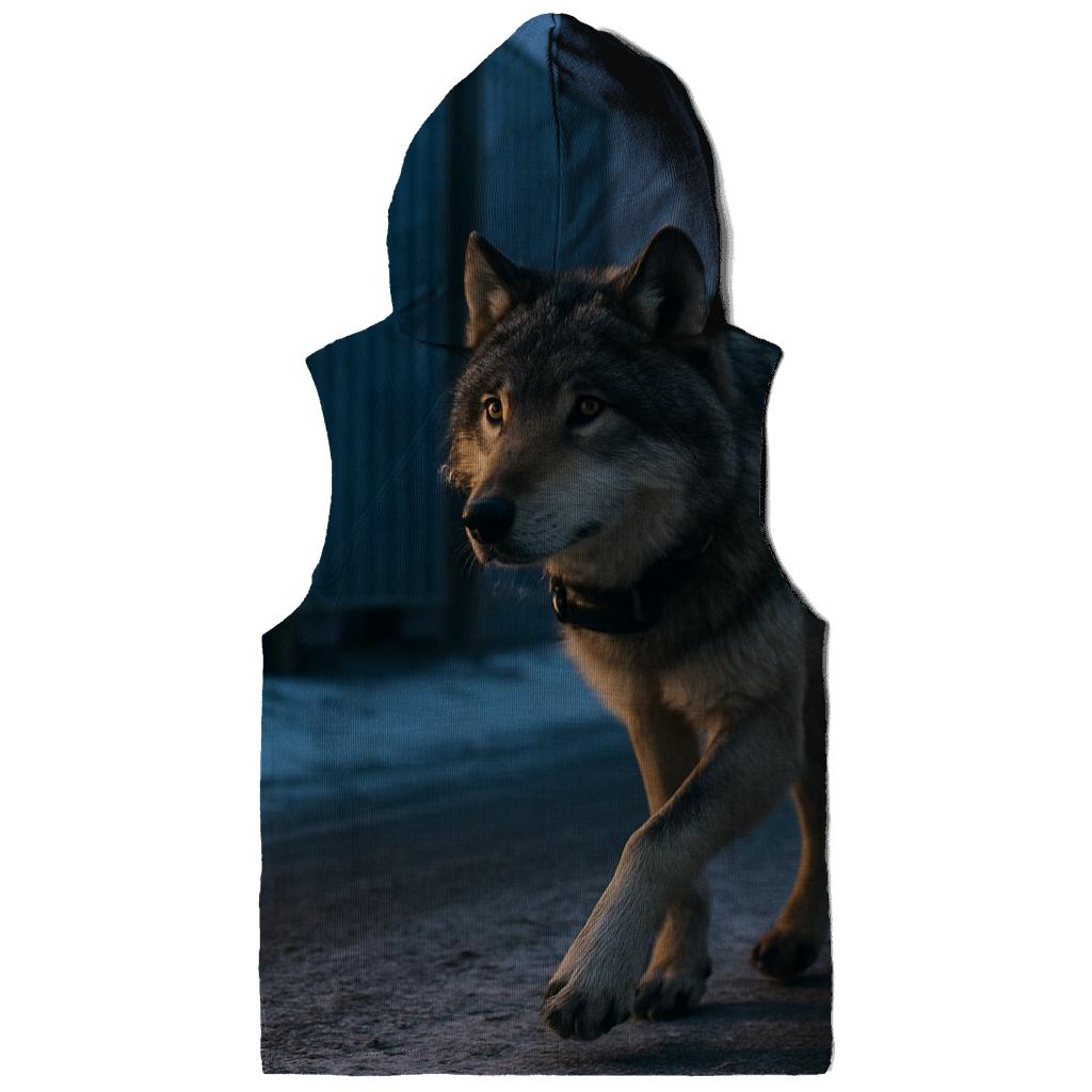 Telemetry Wolf At The Coastal Container Yard custom hoodies